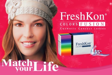 FreshKon Colors Fusion colors contact lens